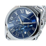 Emporio Armani Classic Navy Blue Dial Stainless Steel Watch For Men - AR1787 Authentic Buy Shop Now