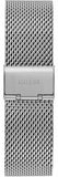 Guess Continental Quartz Black Dial Silver Mesh Strap Watch For Men - GW0582G1 Authentic Buy Shop Now