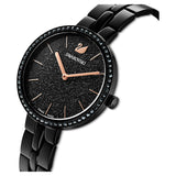 Swarovski Cosmopolitan PVD Black Dial Black Steel Strap Watch for Women - 5547646 Authentic Buy Shop Now