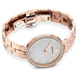 Swarovski Cosmopolitan Diamond Powder Silver Dial Rose Gold Steel Strap Watch for Women - 5517803 Authentic Buy Shop Now