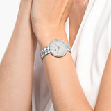 Swarovski Cosmopolitan Diamond Powder Silver Dial Silver Steel Strap Watch for Women - 5517807 Authentic Buy Shop Now