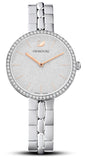 Swarovski Cosmopolitan Diamond Powder Silver Dial Silver Steel Strap Watch for Women - 5517807 Authentic Buy Shop Now