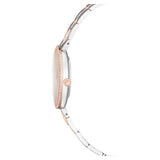 Swarovski Cosmopolitan Crystals Silver Dial Two Tone Steel Strap Watch for Women - 5644081 Authentic Buy Shop Now
