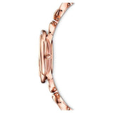 Swarovski Crystal Flower Red Dial Rose Gold Steel Strap Watch for Women - 5552783 Authentic Buy Shop Now