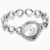 Swarovski Crystal Flower Silver Dial Silver Steel Strap Watch for Women - 5547622 Authentic Buy Shop Now
