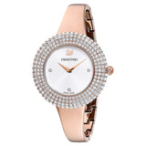 Swarovski Crystal Rose Silver Dial Rose Gold Steel Strap Watch for Women - 5484073 Authentic Buy Shop Now