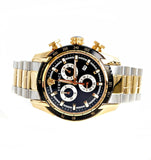 Versace V-Ray Chronograph Black Dial Two Tone Steel Strap Watch For Men - VE2I00421 Authentic Buy Shop Now
