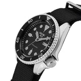 Seiko 5 Sports SKX Automatic Black Dial Black NATO Strap Watch For Men - SRPD55K3