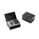 D1 Milano Square Titanium Gray Dial Gray Steel Strap Watch for Men - D1-SQBJ02 Authentic Buy Shop Now