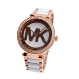 Michael Kors Parker White Dial Two Tone Steel Strap Watch for Women - MK6365 Authentic Buy Shop Now