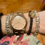 Marc Jacobs Henry Rose Gold Dial Rose Gold Steel Strap Watch for Women - MBM3212 Authentic Buy Shop Now