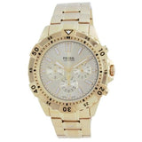 Fossil Garrett Chronograph Gold Dial Gold Steel Strap Watch for Men - FS5772 Authentic Buy Shop Now