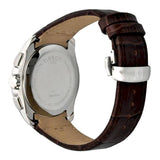 Tissot Couturier Chronograph White Dial Brown Leather Strap Watch For Men - T035.617.16.031.00 Authentic Buy Shop Now