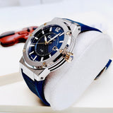 Salvatore Ferragamo F-80 Blue Dial Blue Rubber Strap Watch For Men - SFHY01122 Authentic Buy Shop Now