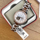 Fossil Architect Automatic Silver Dial Two Tone Steel Strap Watch for Women - ME3058 Authentic Buy Shop Now