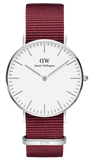 Daniel Wellington Classic Roselyn White Dial Red NATO Strap Watch For Women - DW00100268 Authentic Buy Shop Now