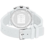 Lacoste 12.12 Chronograph White Dial White Silicon Strap Watch for Men - 2010974 Authentic Buy Shop Now
