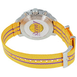 Tissot Quickster Chronograph NBA LA Lakers White Dial Yellow NATO Strap Watch for Men - T095.417.17.037.05 Authentic Buy Shop Now