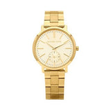 Michael Kors Jaryn Analog Quartz Gold Dial Gold Steel Strap Watch For Women - MK3500 Authentic Buy Shop Now