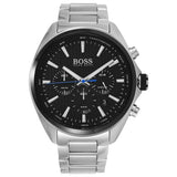 Hugo Boss Montre Distinct Black Dial Silver Steel Strap Watch for Men - 1513857 Authentic Buy Shop Now