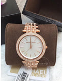 Michael Kors Darci Mother of Pearl Dial Rose Gold Steel Strap Watch for Women - MK3220 Authentic Buy Shop Now
