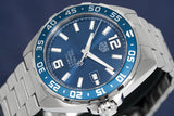 Tag Heuer Formula 1 Bucherer Blue Edition Blue Dial Silver Steel Strap Watch for Men - WAZ2015.BA0842 Authentic Buy Shop Now