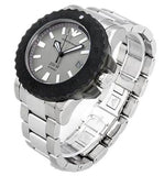 Emporio Armani Bracelet Collection Black Dial Silver Steel Strap Watch For Men - AR5970 Authentic Buy Shop Now