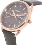 Fossil Tailor Grey Dial Grey Leather Strap Watch for Women - ES3913 Authentic Buy Shop Now