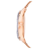 Swarovski Octea Nova Grey Dial Gold Mesh Bracelet Watch for Women - 5451634 Authentic Buy Shop Now