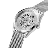 Guess Tailor Multifunction Silver Dial Silver Mesh Bracelet Watch for Men - GW0368G1 Authentic Buy Shop Now