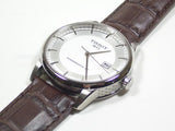 Tissot Luxury Powermatic 80 Silver Dial Brown Leather Strap Watch For Men - T086.407.16.031.00 Authentic Buy Shop Now