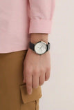 Emporio Armani Modern Slim Analog Silver Dial Blue Leather Strap Watch For Men - AR11214 Authentic Buy Shop Now