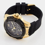 Guess Genesis Chronograph Black Dial Black Silicone Strap Watch For Men - GW0100G1 Authentic Buy Shop Now