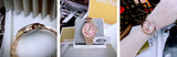 Michael Kors Mini Pilot Quartz Gold Dial Gold Steel Strap Watch For Women - MK7367 Authentic Buy Shop Now