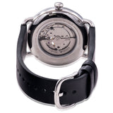 Emporio Armani Meccanico Skeleton Black Dial Black Leather Strap Watch For Men - AR60026 Authentic Buy Shop Now