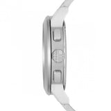 Burberry The City Chronograph Silver Dial Silver Steel Strap Watch for Men - BU9350 Authentic Buy Shop Now