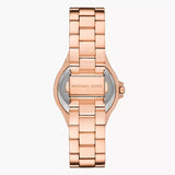 Michael Kors Lennox Quartz Rose Gold Dial Rose Gold Steel Strap Watch For Women - MK7405 Authentic Buy Shop Now