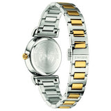 Versace V-Motif Black Dial Two Tone Steel Strap Watch for Women - VERE00518 Authentic Buy Shop Now