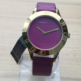 Marc Jacobs Purple Dial Purple Leather Strap Watch for Women - MBM1209 Authentic Buy Shop Now