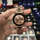 Movado Bold Rose Gold Dial Rose Gold Steel Strap Watch for Women - 3600086 Authentic Buy Shop Now