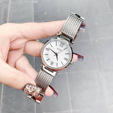 Guess Soho Silver DIal Stainless Steel Mesh Bracelet Watch For Women - W0638L1 Authentic Buy Shop Now