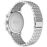 Hugo Boss Companion Blue Dial Silver Steel Strap Watch for Men - 1513653 Authentic Buy Shop Now