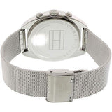 Tommy Hilfiger Mia Silver Dial Silver Mesh Bracelet Watch for Men - 1781628 Authentic Buy Shop Now