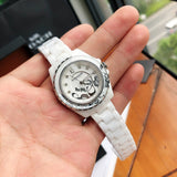 Coach Preston White Dial White Steel Strap Watch for Women - 14503464 Authentic Buy Shop Now