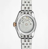 Tissot Ballade Powermatic 80 Cosc Mother of Pearl Dial Two Tone Steel Strap Watch For Women - T108.208.22.117.01 Authentic Buy Shop Now