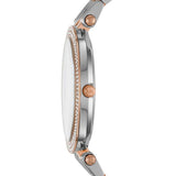 Michael Kors Darci Rose Gold Dial Two Tone Steel Strap Watch for Women - MK3726 Authentic Buy Shop Now