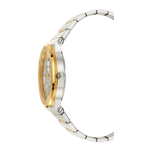 Versace Greca Silver Dial Two Tone Steel Strap Watch for Men - VEVI00320 Authentic Buy Shop Now