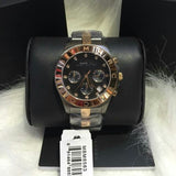 Marc Jacobs Blade Chronograph Grey Dial Two Tone Steel Strap Watch for Women - MBM8583 Authentic Buy Shop Now