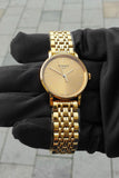 Tissot T Classic Everytime Desire Small Gold Dial Gold Mesh Bracelet Watch For Women - T109.210.33.021.00 Authentic Buy Shop Now