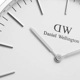 Daniel Wellington Classic Oxford White Dial Two Tone Nylon Strap Watch For Men - DW00100015 Authentic Buy Shop Now
